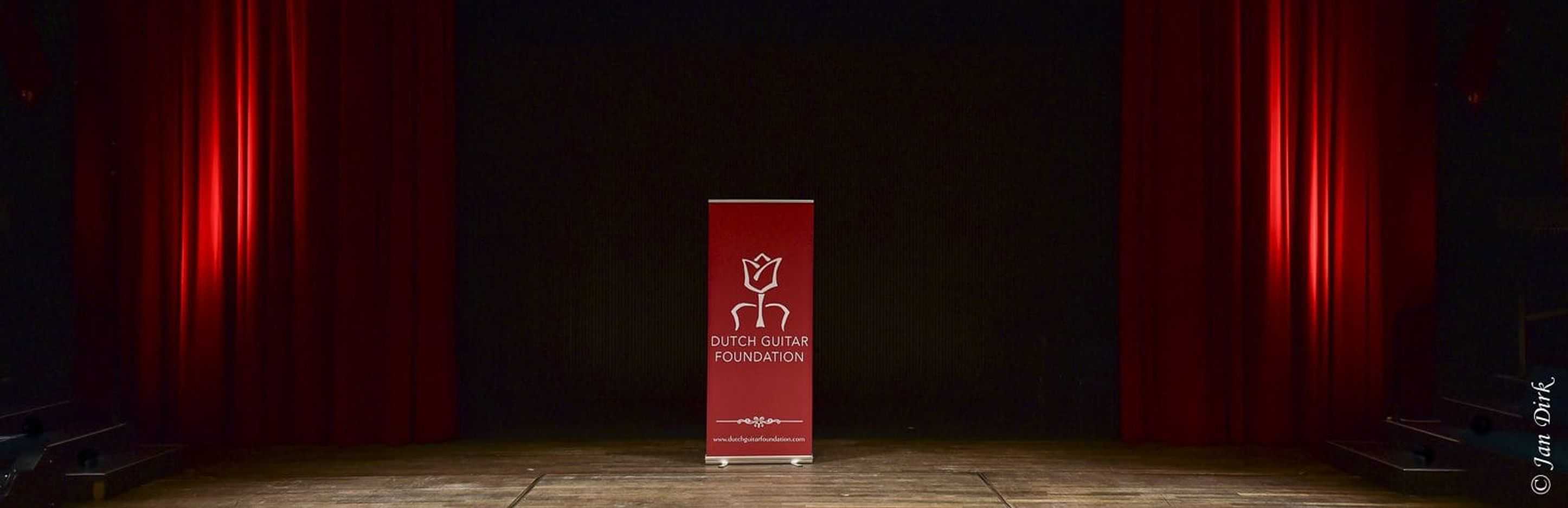 Dutch Guitar Foundation banner image of a stage