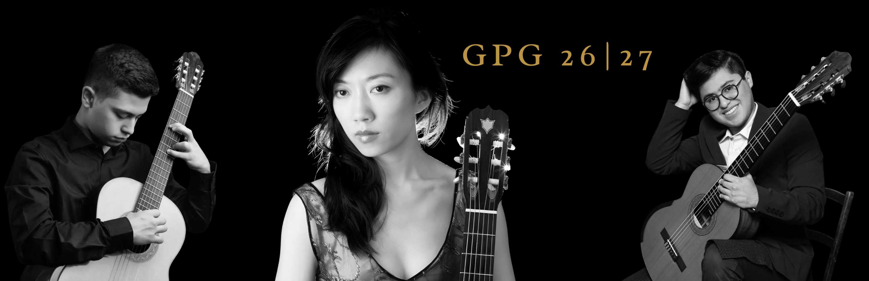 Banner displaying the coming GPG artists.