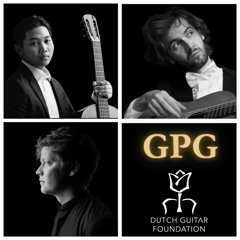 Graphic displaying the artists of the coming GPG season.
